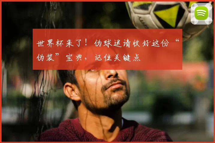 世界杯来了!伪球迷请收好这份“伪装”宝典,记住关键点