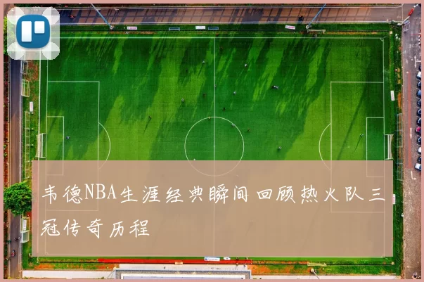 韦德NBA生涯经典瞬间回顾热火队三冠传奇历程